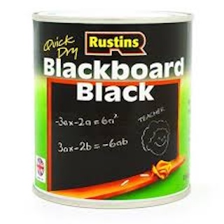 Rustins black paint