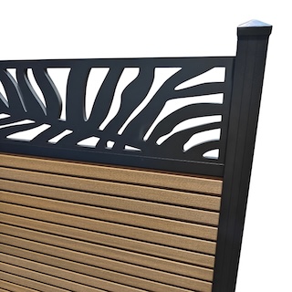 fencing kit with screen top